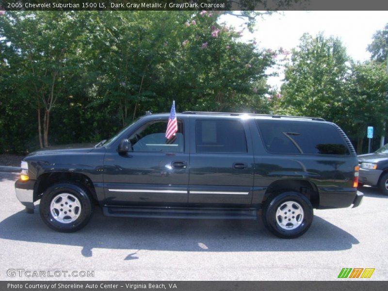 Dark Gray Metallic / Gray/Dark Charcoal 2005 Chevrolet Suburban 1500 LS
