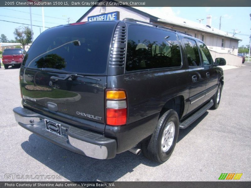 Dark Gray Metallic / Gray/Dark Charcoal 2005 Chevrolet Suburban 1500 LS