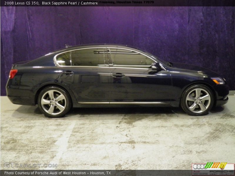 Black Sapphire Pearl / Cashmere 2008 Lexus GS 350