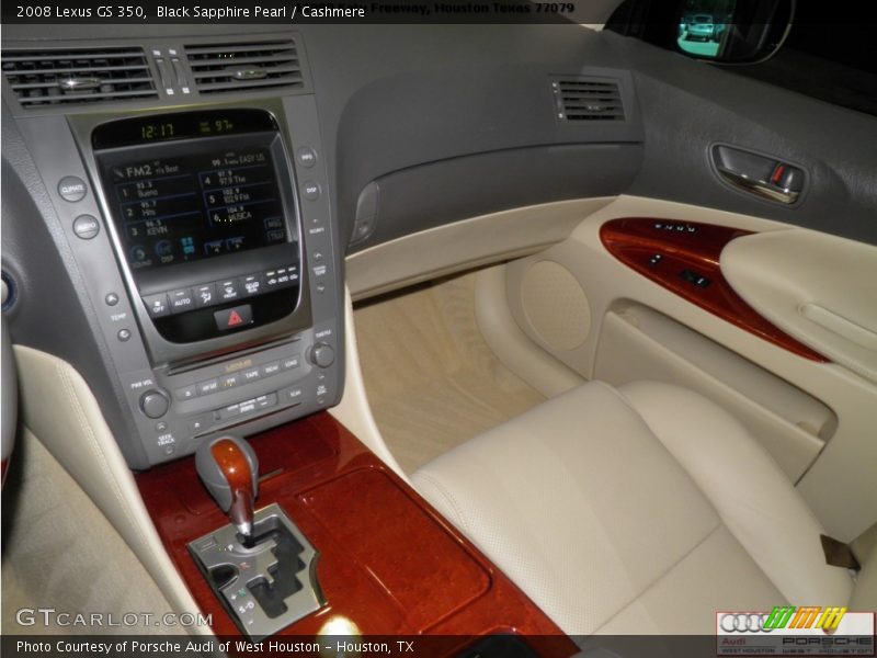 Black Sapphire Pearl / Cashmere 2008 Lexus GS 350