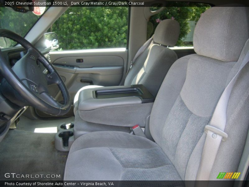 Dark Gray Metallic / Gray/Dark Charcoal 2005 Chevrolet Suburban 1500 LS