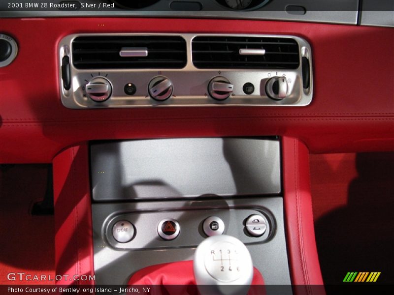 Silver / Red 2001 BMW Z8 Roadster
