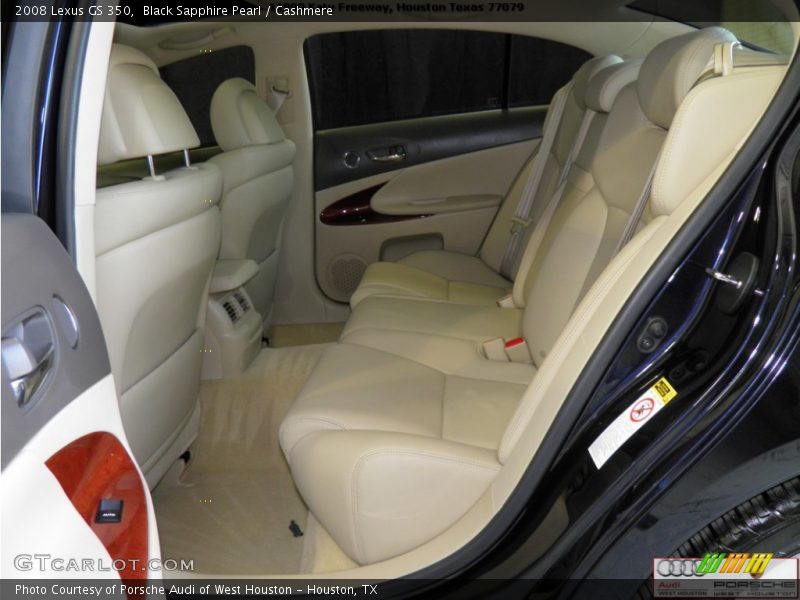 Black Sapphire Pearl / Cashmere 2008 Lexus GS 350