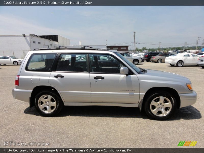 2002 Forester 2.5 S Platinum Silver Metallic