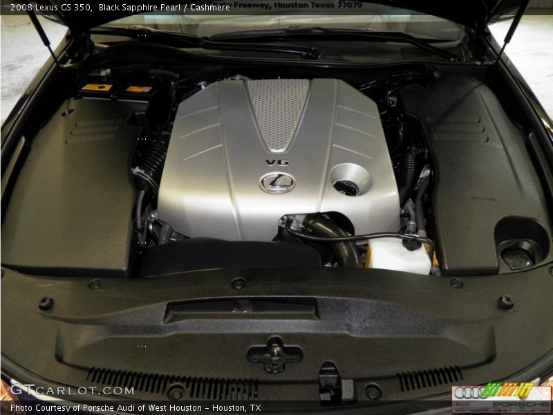 Black Sapphire Pearl / Cashmere 2008 Lexus GS 350