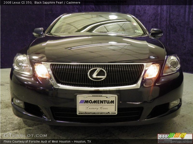 Black Sapphire Pearl / Cashmere 2008 Lexus GS 350