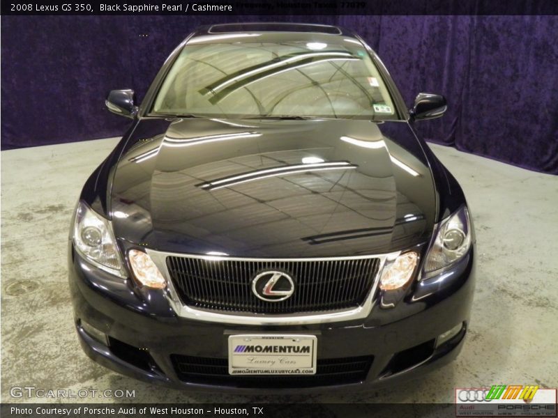 Black Sapphire Pearl / Cashmere 2008 Lexus GS 350