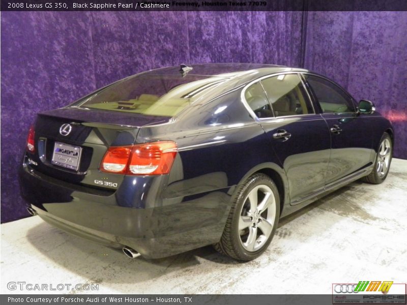 Black Sapphire Pearl / Cashmere 2008 Lexus GS 350