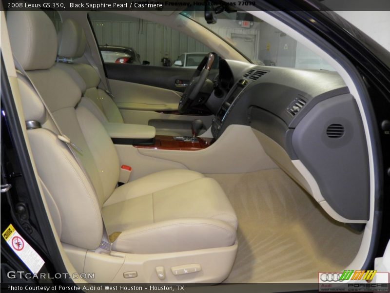 Black Sapphire Pearl / Cashmere 2008 Lexus GS 350