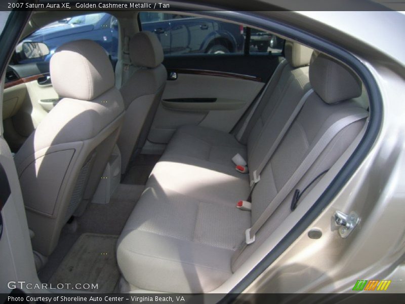 Golden Cashmere Metallic / Tan 2007 Saturn Aura XE