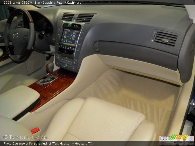 Black Sapphire Pearl / Cashmere 2008 Lexus GS 350