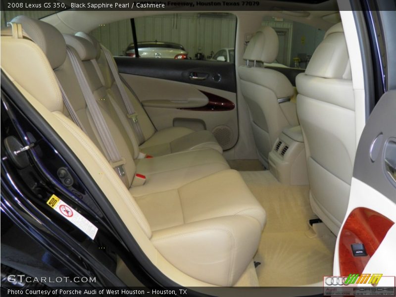 Black Sapphire Pearl / Cashmere 2008 Lexus GS 350