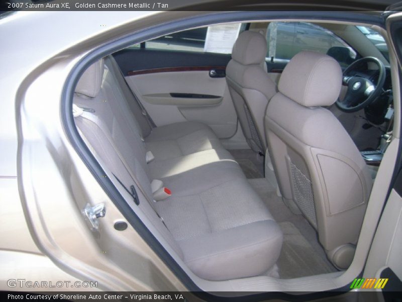 Golden Cashmere Metallic / Tan 2007 Saturn Aura XE