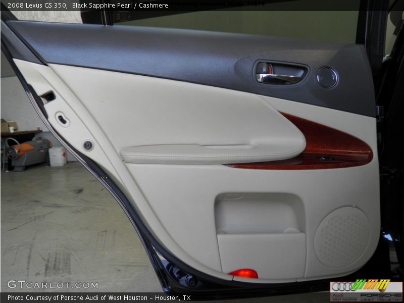 Black Sapphire Pearl / Cashmere 2008 Lexus GS 350