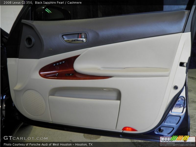Black Sapphire Pearl / Cashmere 2008 Lexus GS 350