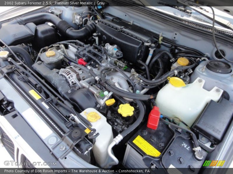  2002 Forester 2.5 S Engine - 2.5 Liter SOHC 16-Valve Flat 4 Cylinder