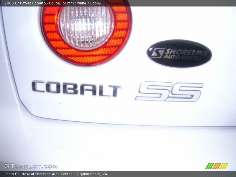 Summit White / Ebony 2006 Chevrolet Cobalt SS Coupe