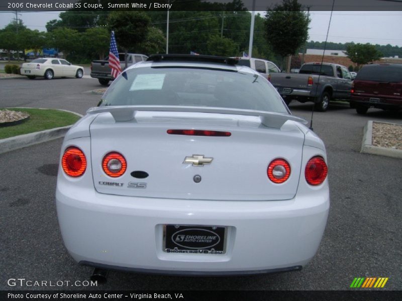 Summit White / Ebony 2006 Chevrolet Cobalt SS Coupe