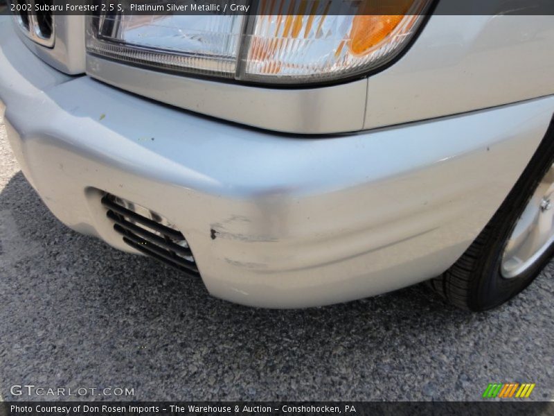 Platinum Silver Metallic / Gray 2002 Subaru Forester 2.5 S
