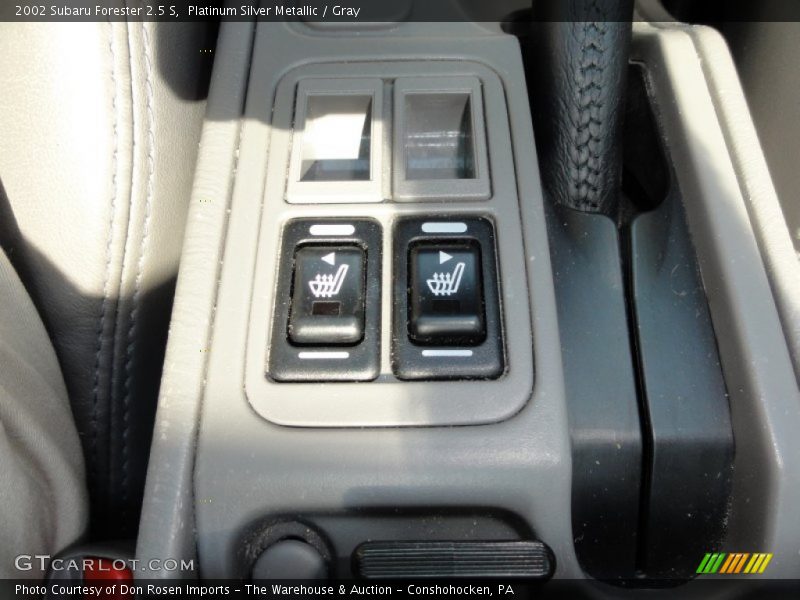 Platinum Silver Metallic / Gray 2002 Subaru Forester 2.5 S