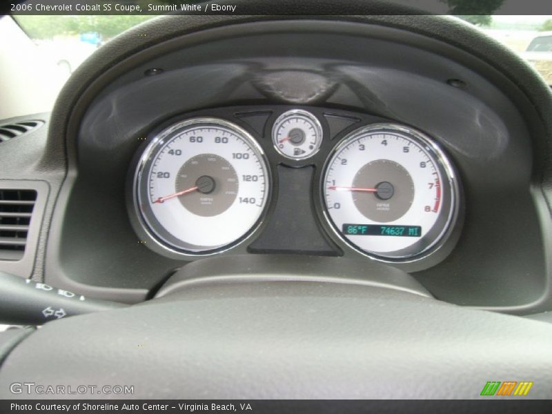 Summit White / Ebony 2006 Chevrolet Cobalt SS Coupe