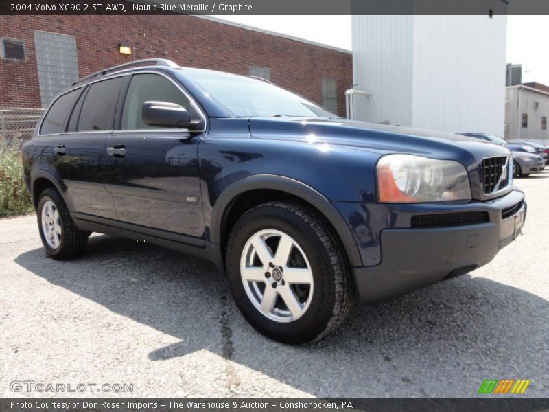 Nautic Blue Metallic / Graphite 2004 Volvo XC90 2.5T AWD