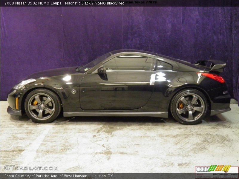 Magnetic Black / NISMO Black/Red 2008 Nissan 350Z NISMO Coupe