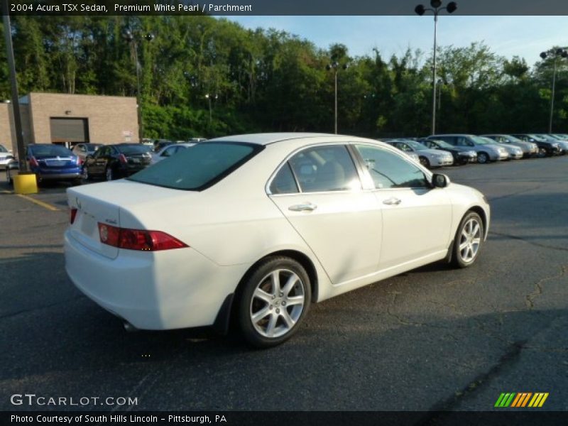 Premium White Pearl / Parchment 2004 Acura TSX Sedan