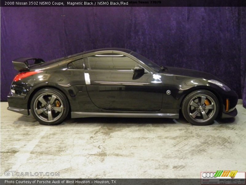 Magnetic Black / NISMO Black/Red 2008 Nissan 350Z NISMO Coupe
