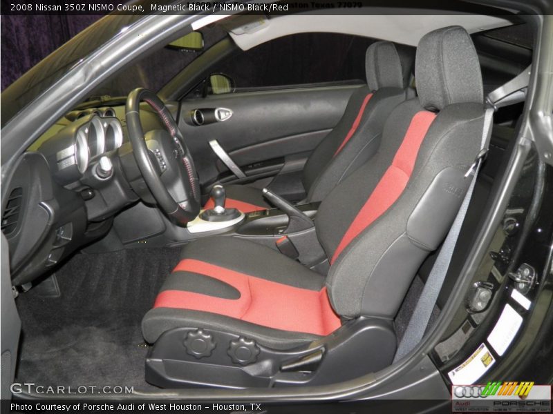  2008 350Z NISMO Coupe NISMO Black/Red Interior