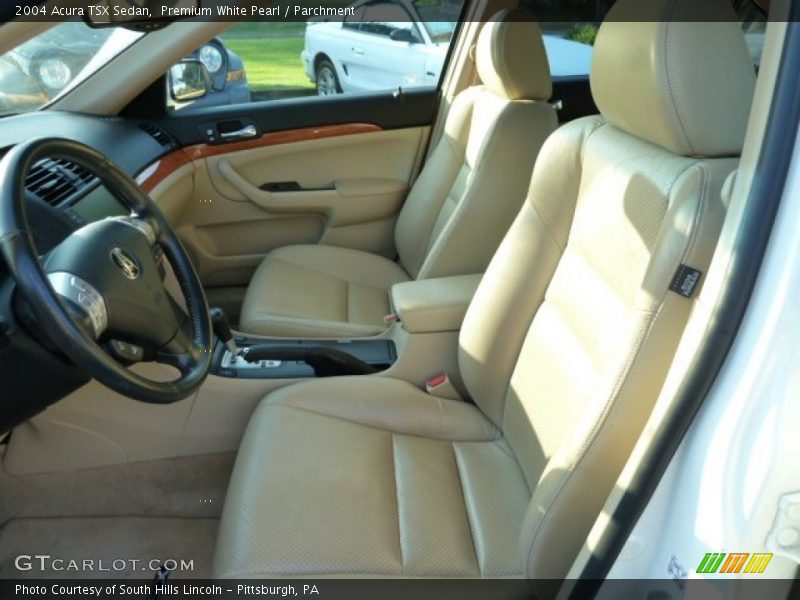  2004 TSX Sedan Parchment Interior