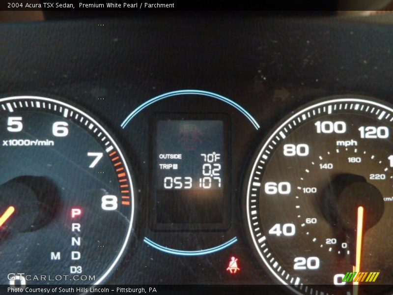 Premium White Pearl / Parchment 2004 Acura TSX Sedan