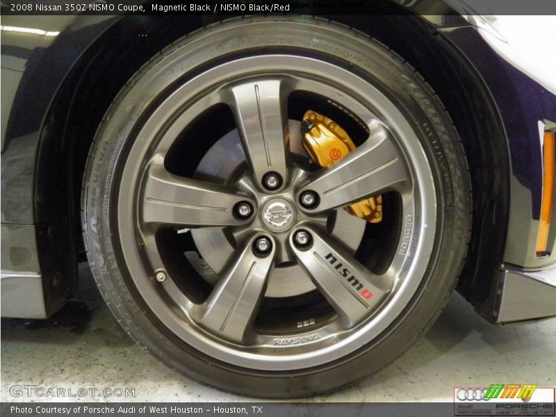 Magnetic Black / NISMO Black/Red 2008 Nissan 350Z NISMO Coupe