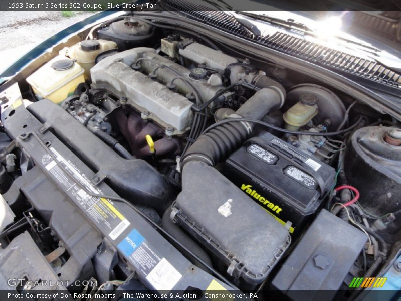 Blue Green / Tan 1993 Saturn S Series SC2 Coupe