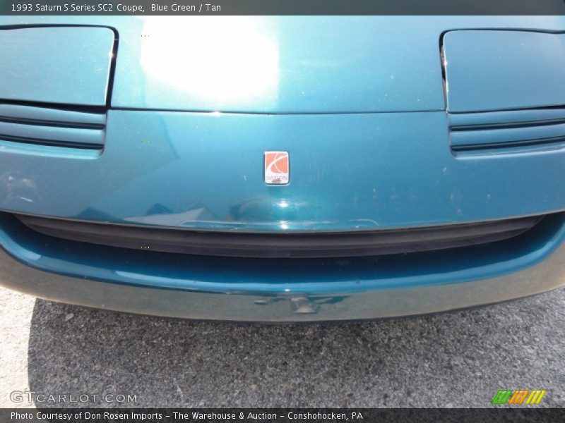 Blue Green / Tan 1993 Saturn S Series SC2 Coupe