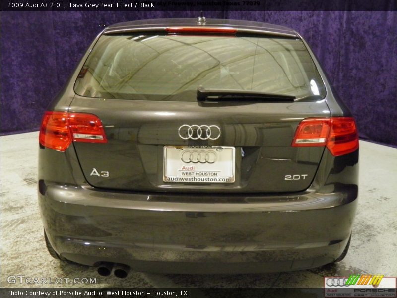 Lava Grey Pearl Effect / Black 2009 Audi A3 2.0T
