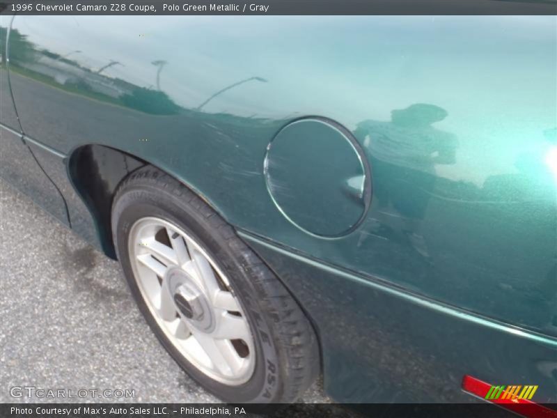 Polo Green Metallic / Gray 1996 Chevrolet Camaro Z28 Coupe