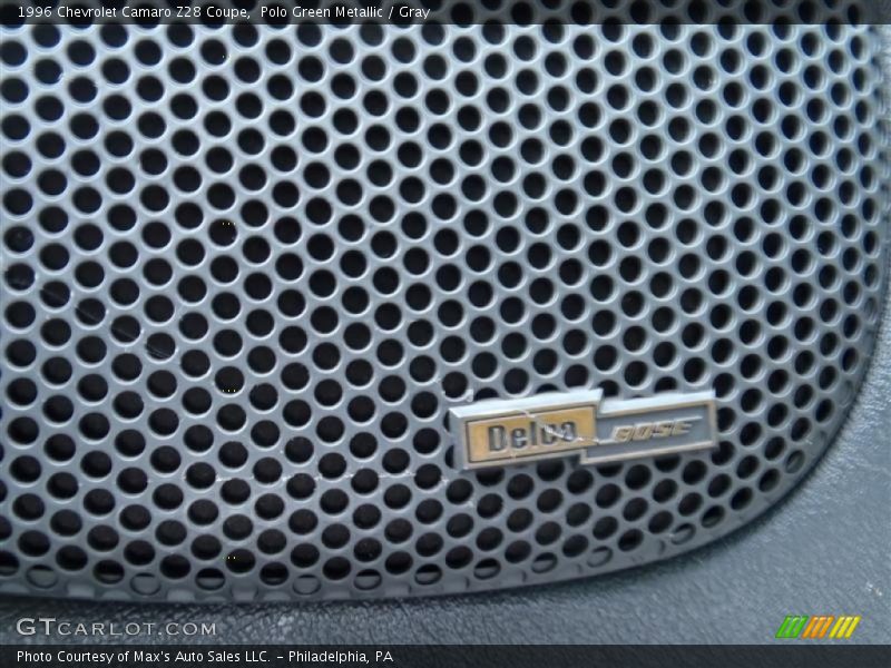 Polo Green Metallic / Gray 1996 Chevrolet Camaro Z28 Coupe