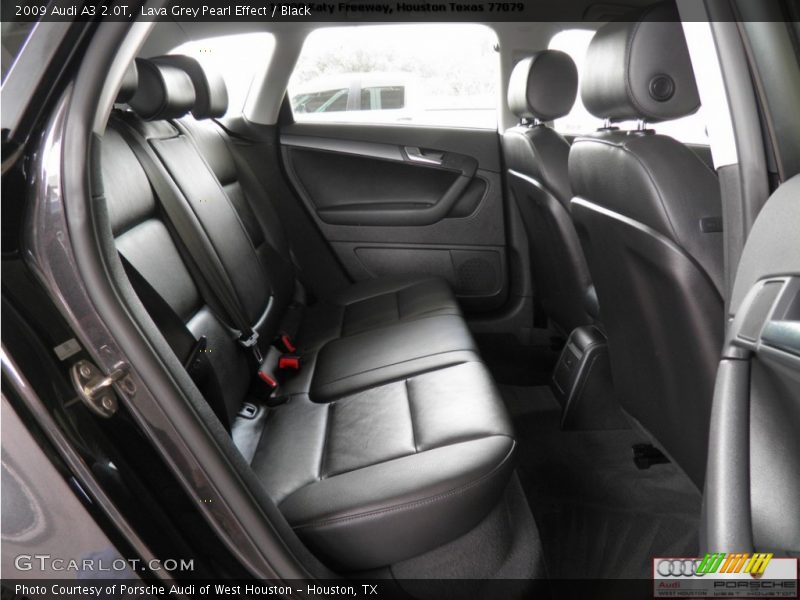 Lava Grey Pearl Effect / Black 2009 Audi A3 2.0T