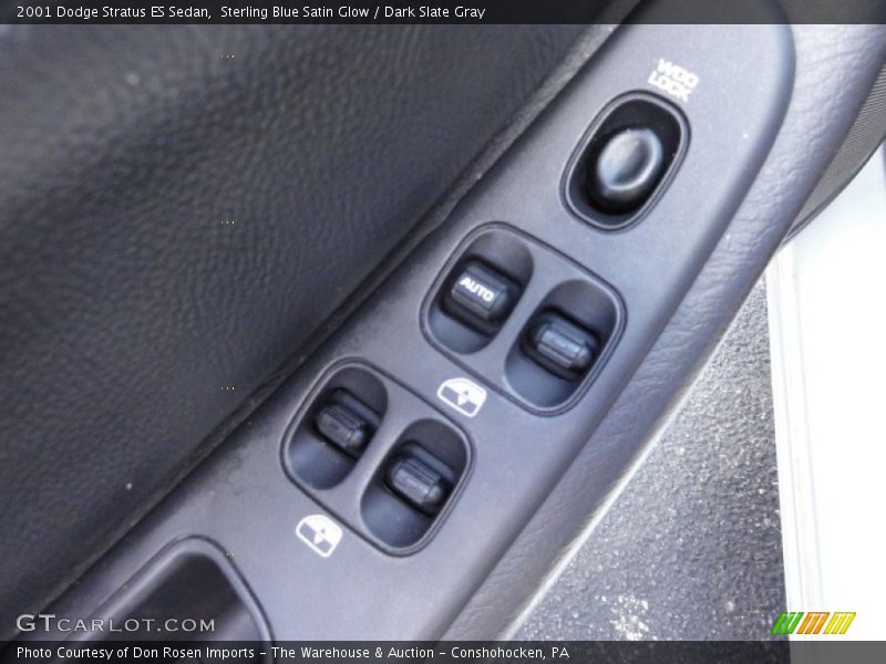 Sterling Blue Satin Glow / Dark Slate Gray 2001 Dodge Stratus ES Sedan