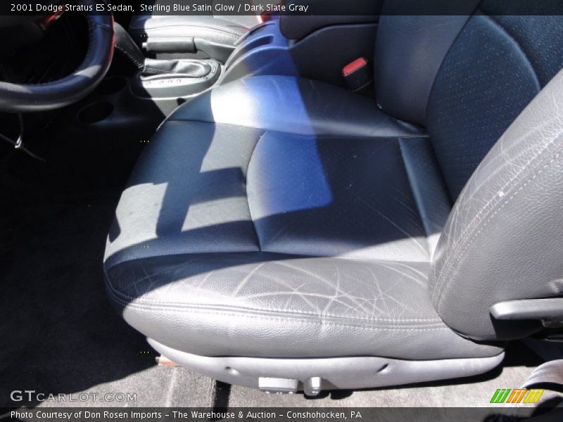 Sterling Blue Satin Glow / Dark Slate Gray 2001 Dodge Stratus ES Sedan