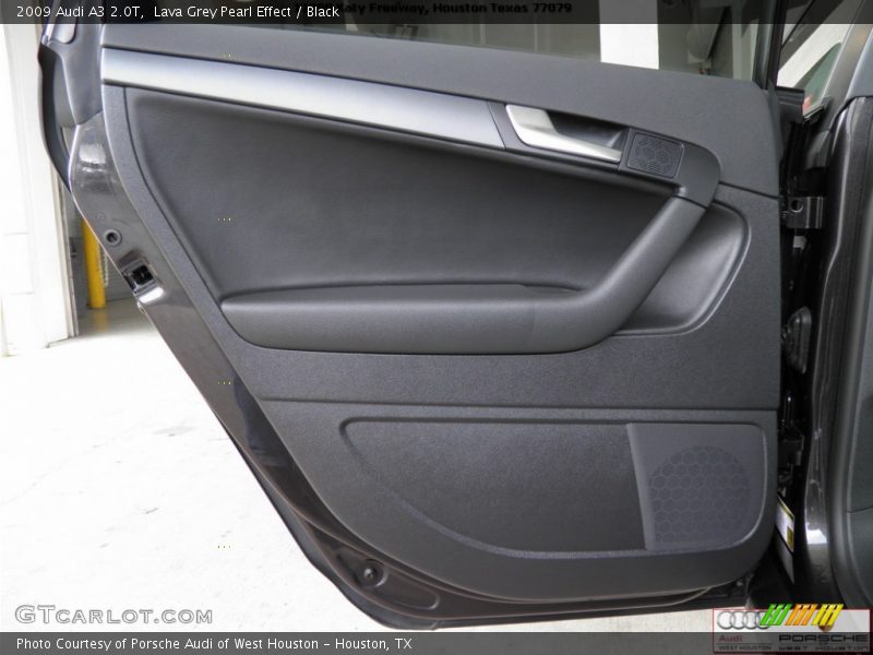 Lava Grey Pearl Effect / Black 2009 Audi A3 2.0T