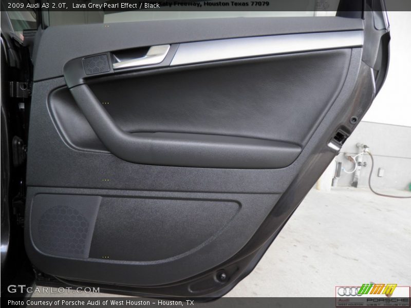 Lava Grey Pearl Effect / Black 2009 Audi A3 2.0T