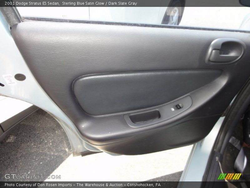 Sterling Blue Satin Glow / Dark Slate Gray 2001 Dodge Stratus ES Sedan