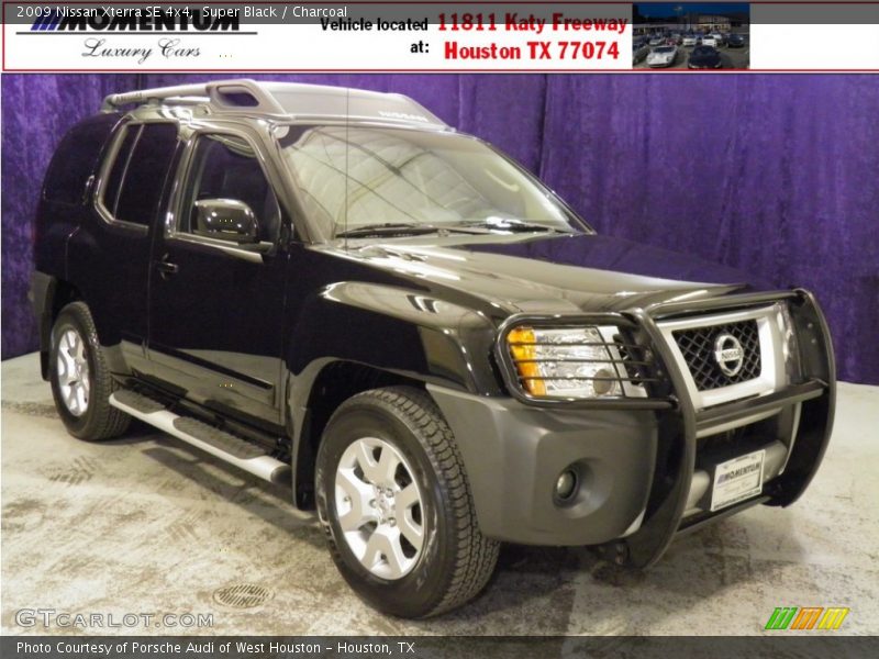 Super Black / Charcoal 2009 Nissan Xterra SE 4x4