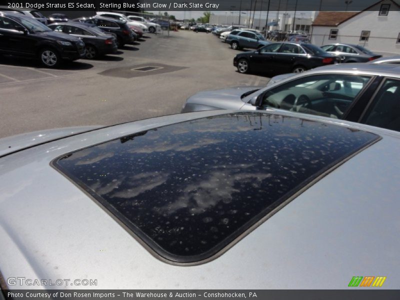 Sterling Blue Satin Glow / Dark Slate Gray 2001 Dodge Stratus ES Sedan