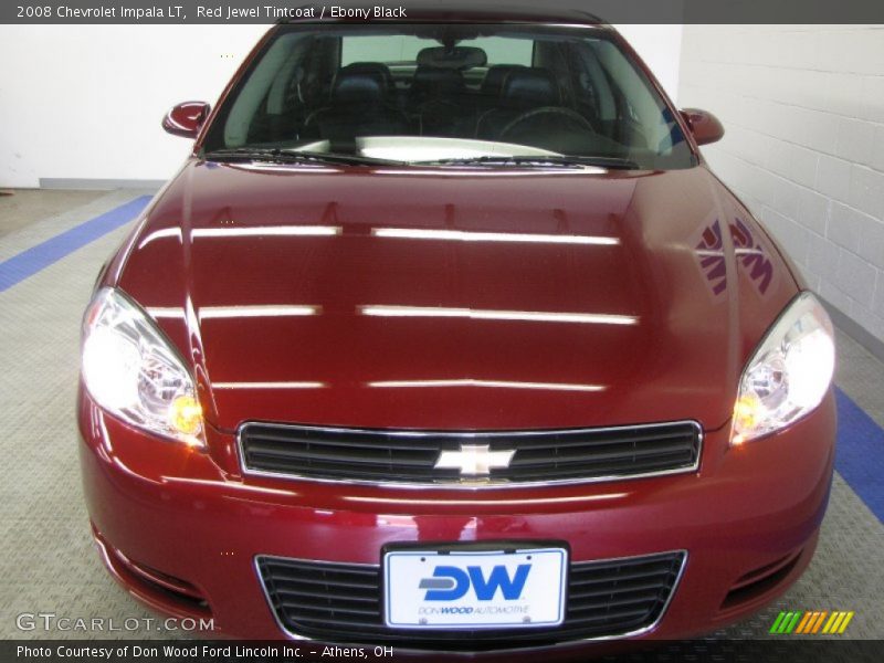 Red Jewel Tintcoat / Ebony Black 2008 Chevrolet Impala LT