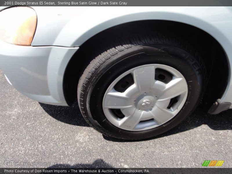 Sterling Blue Satin Glow / Dark Slate Gray 2001 Dodge Stratus ES Sedan