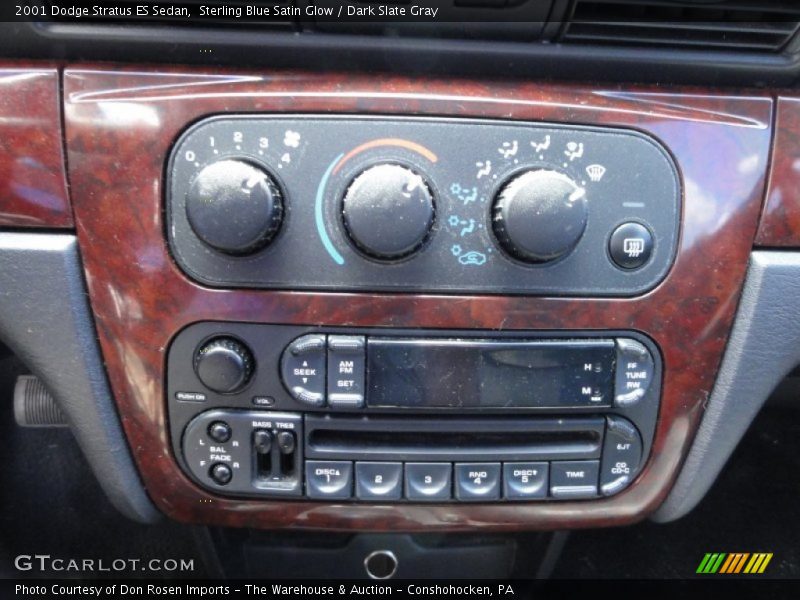 Controls of 2001 Stratus ES Sedan