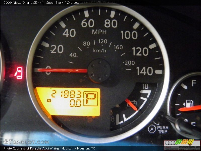 Super Black / Charcoal 2009 Nissan Xterra SE 4x4